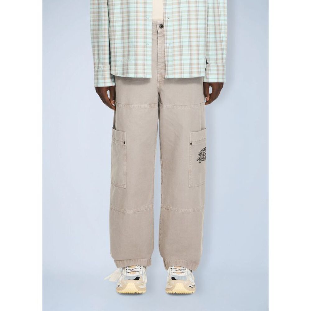 Off-White Men Script Gd Cot Cargo Pant